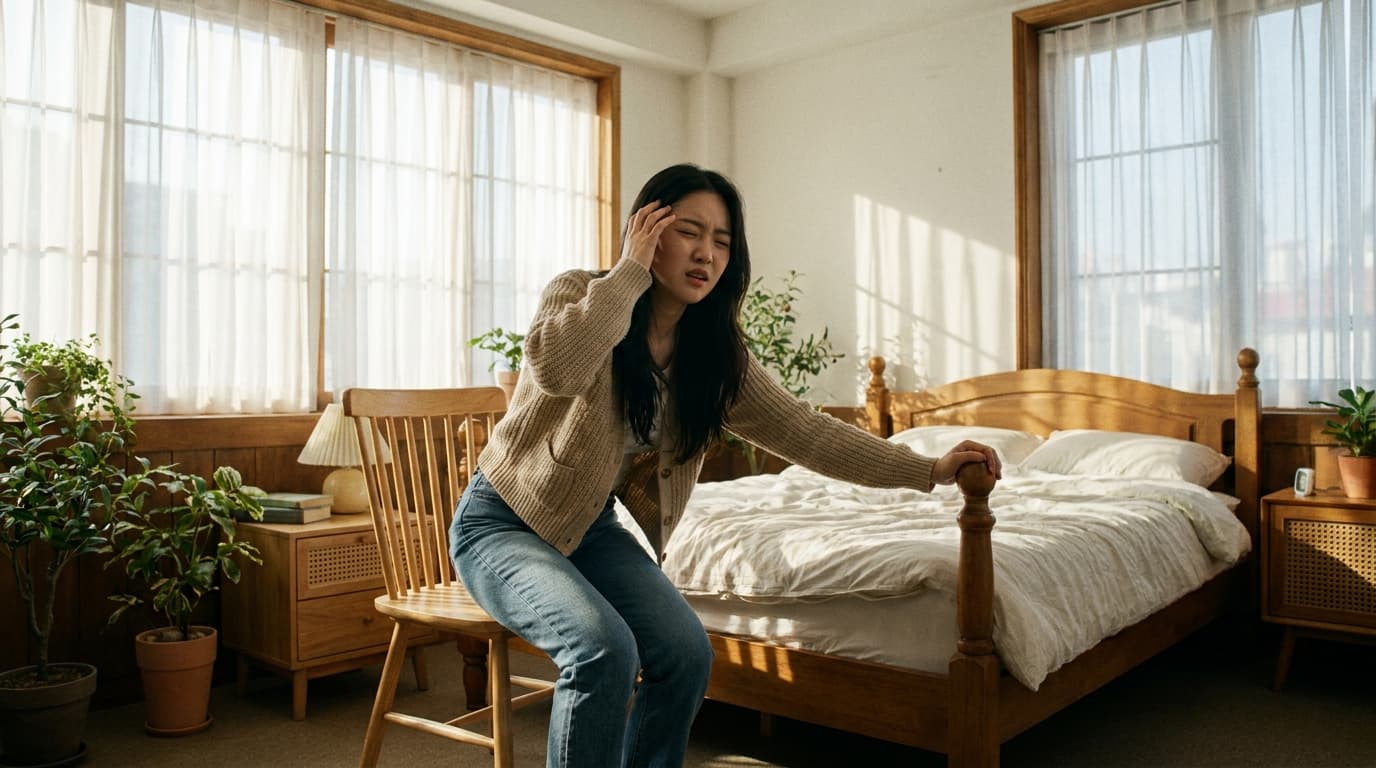 앉았다 일어날 때 핑, 눈앞이 캄캄! 이 증상, 왜 생길까요?