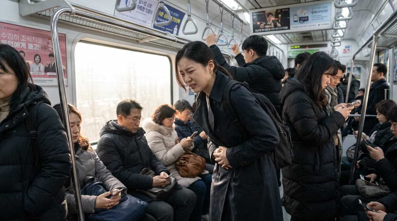 출근길만 되면 배가 아프고 설사해요, 혹시 과민성대장증후군 아닐까요?