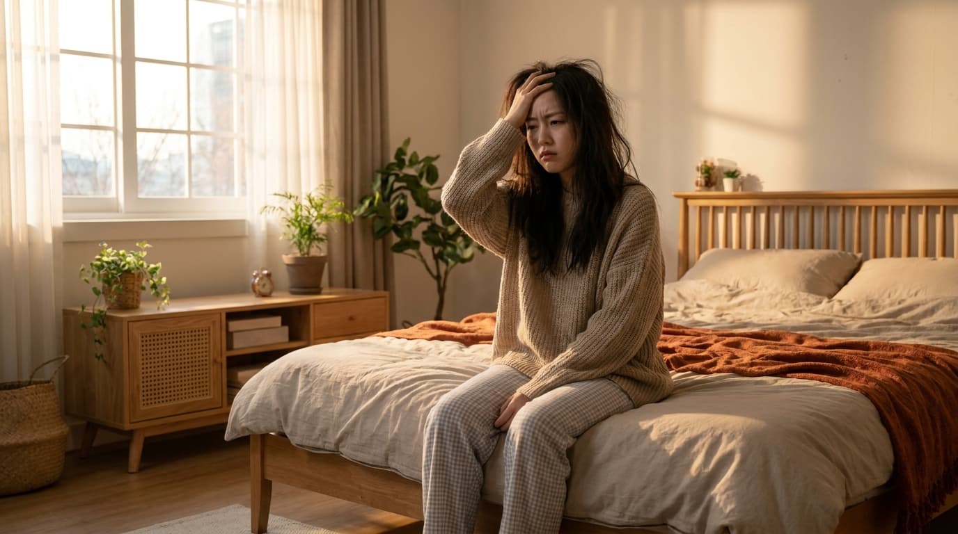 생리 시작 전에 머리가 깨질 듯이 아파요? 단순 생리통이 아닐 수 있습니다.
