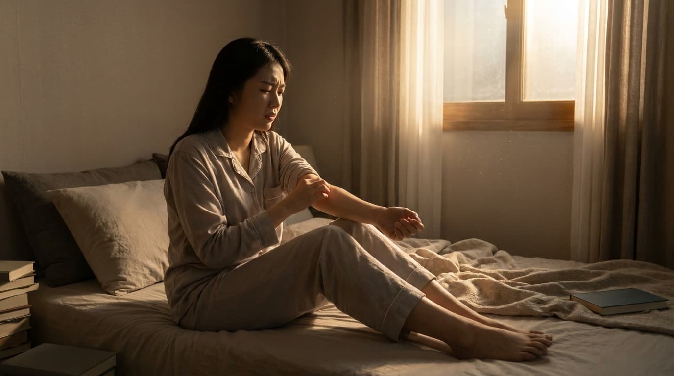 Itching Spreading Throughout the Body Scratching Makes It Spread and Even Ooze It Is a Warning Light from Your Body
