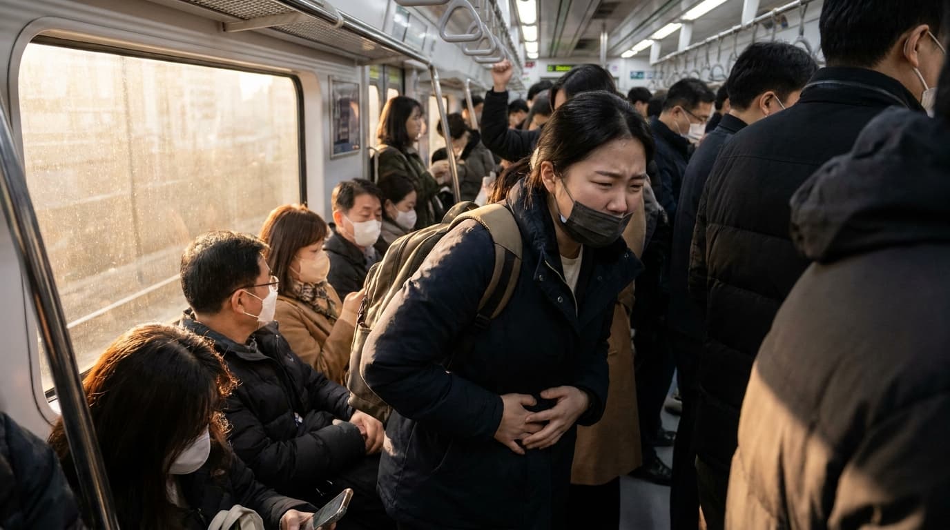 通勤の時にお腹が痛む? 単なるストレスではないかもしれません