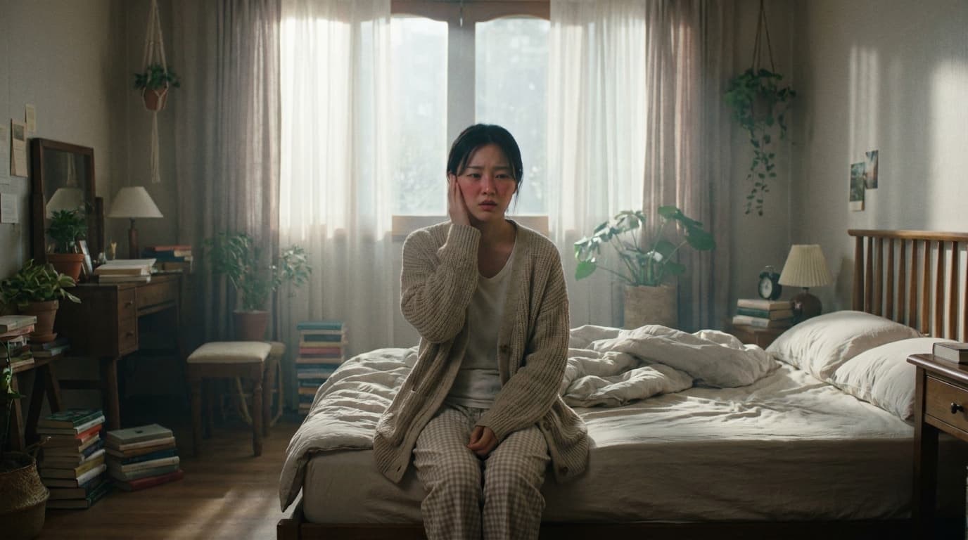 얼굴에 열이 확 올라와요, 갱년기 때문일까요? 자율신경 때문일까요?