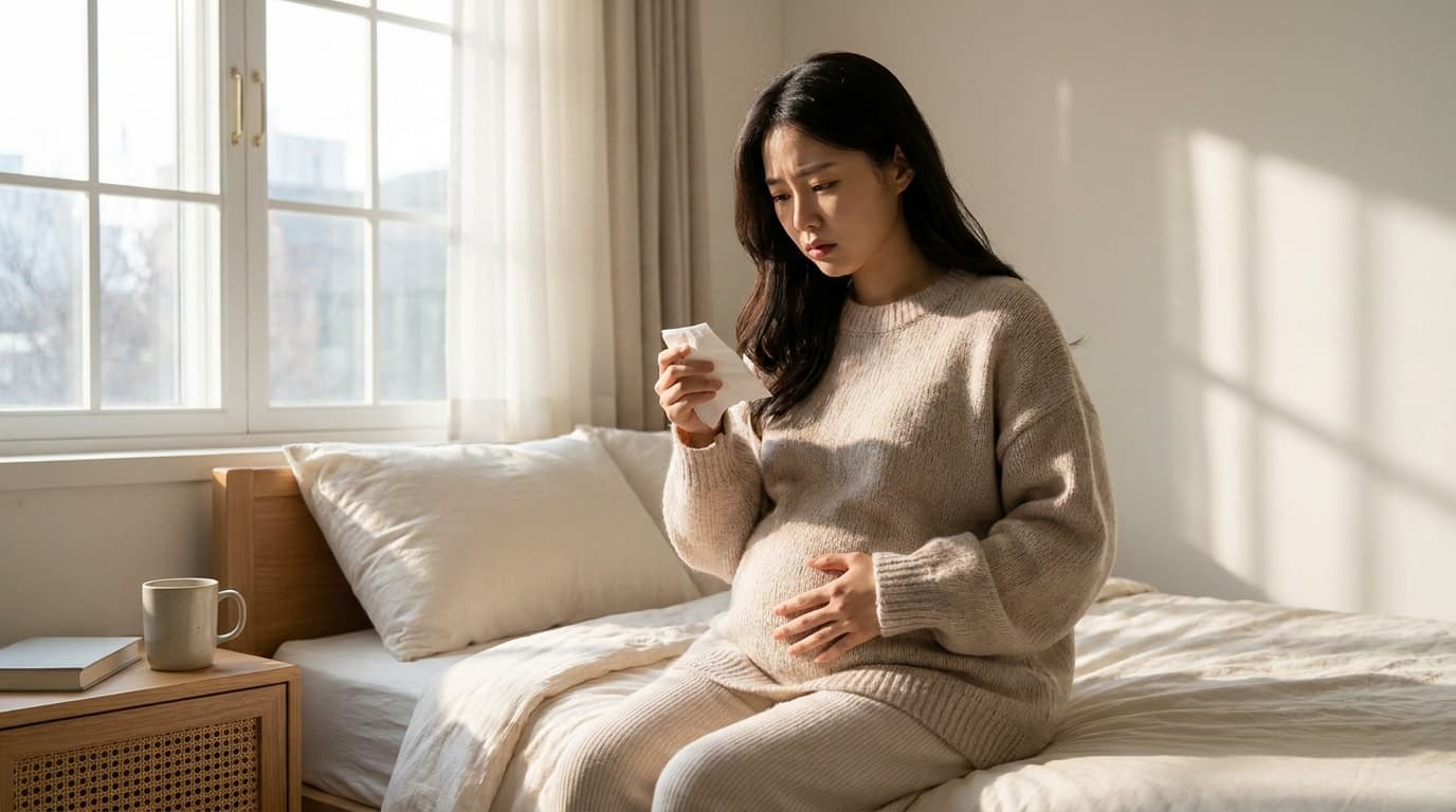 Brown discharge in early pregnancy stop the repeated pain