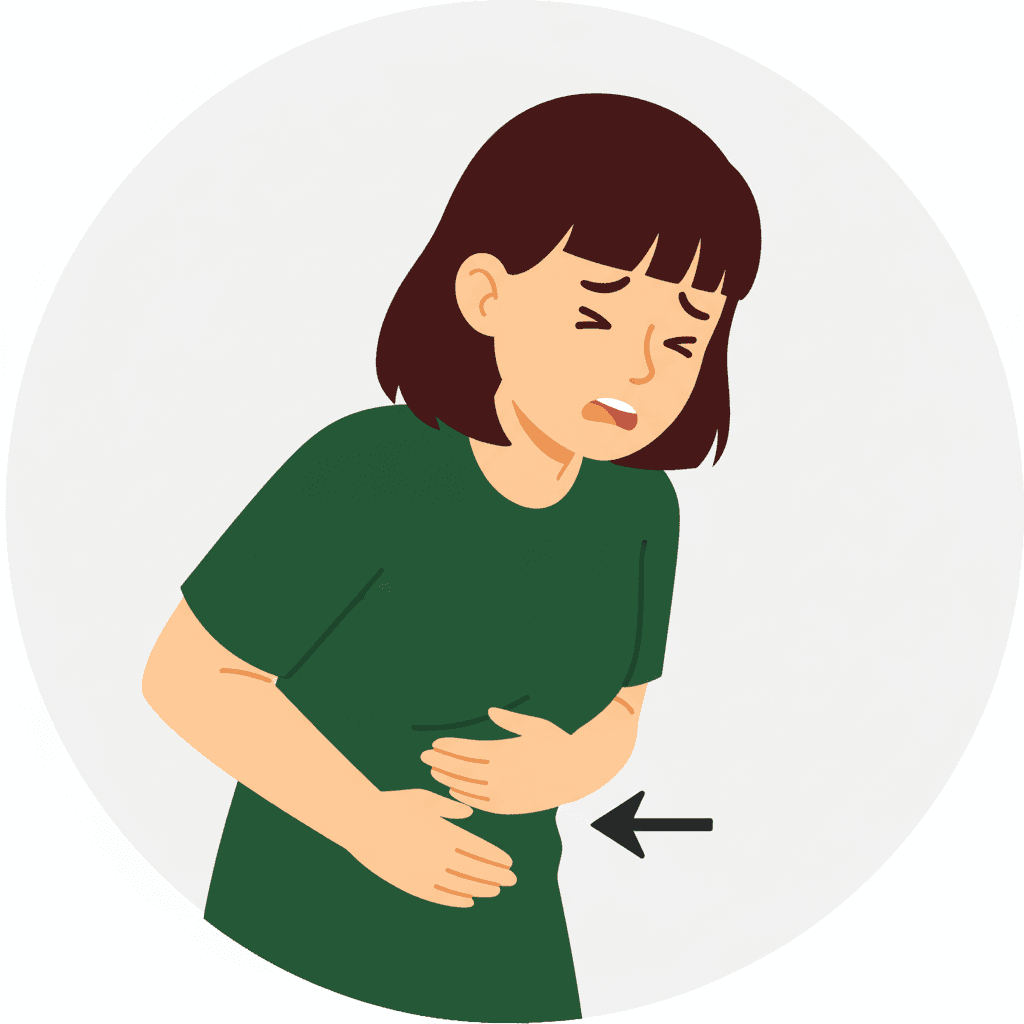 속이 울렁거리면서 함께 오는 어지럼